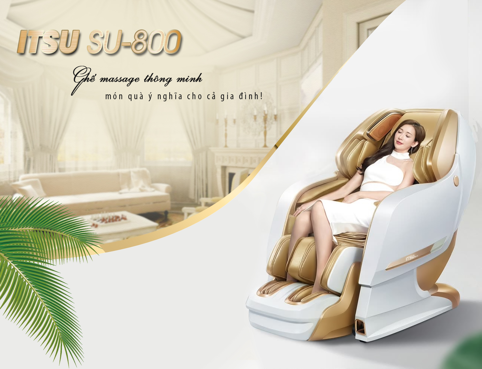 Ghế massage Itsu SU 800 - gọi ngay 091.394.4284