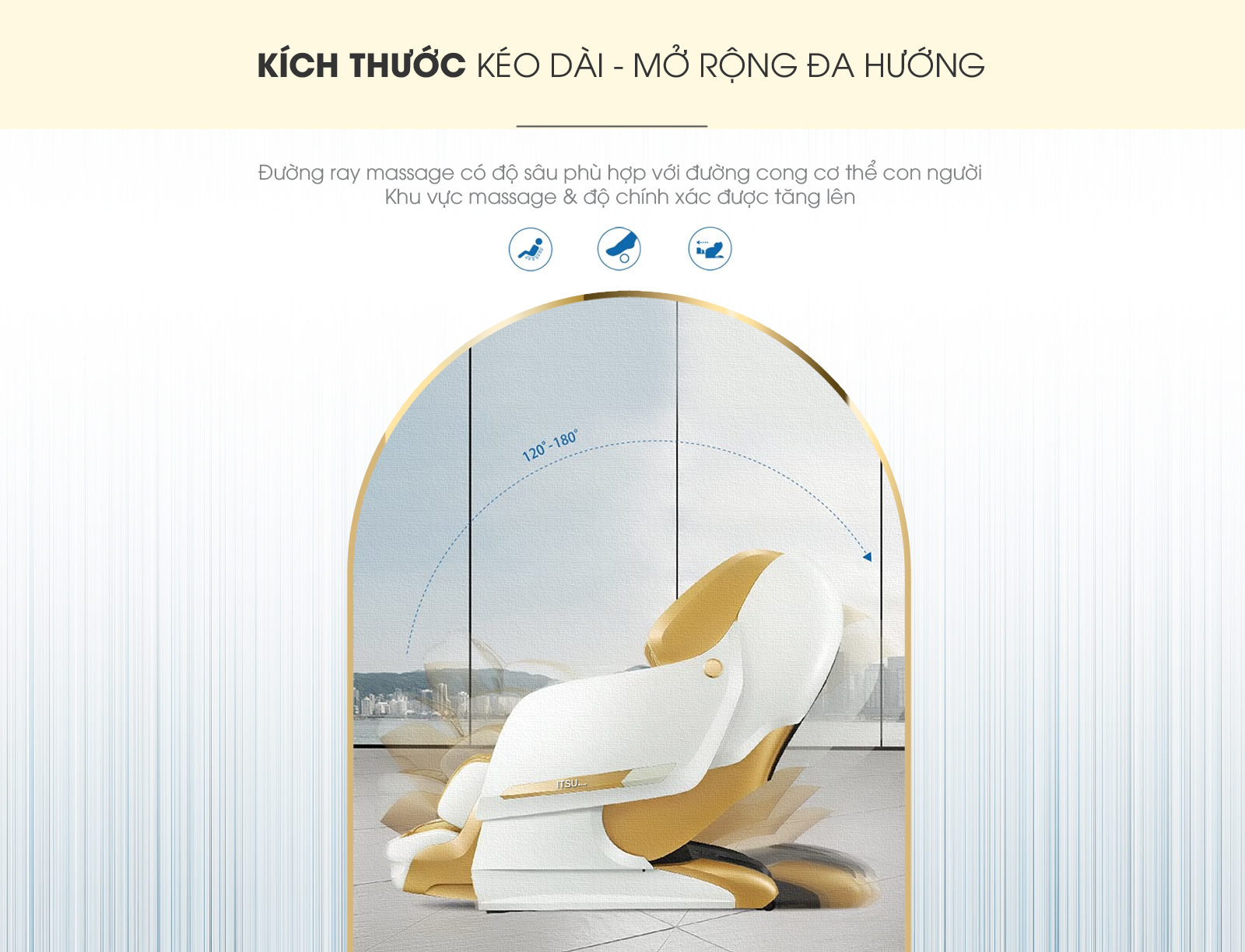 Ghế massage Itsu SU 800 - gọi ngay 091.394.4284